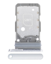 Dual Sim Card Tray Compatible For Samsung Galaxy S21 Plus Phantom Silver