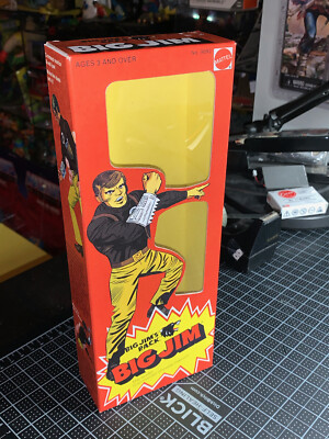 BIG JIM PACK GOLD COMMANDER CUSTOM BOX ONLY