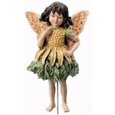 Flower Fairy Greiskraut Deko Figur Elfe Fee Blumenkind NEU in Box