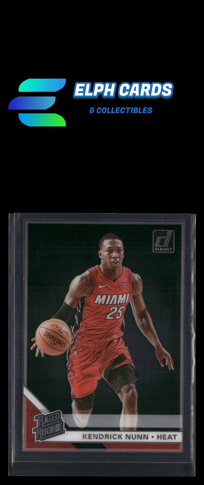 2019-20 Clearly Donruss #96 Kendrick Nunn
