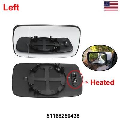 VW Touareg - Passenger Electric Door Mirror Power Fold Heated Primed N Left 18526 P