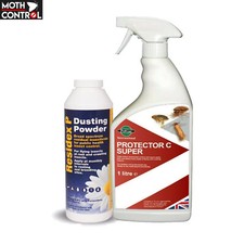 Strongest Bed Bug Killer Kit Spray treatment with Powder Bedbug Kill