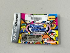 Wario Ware Inc. Authentic Instruction Booklet for GameBoy Advance GBA