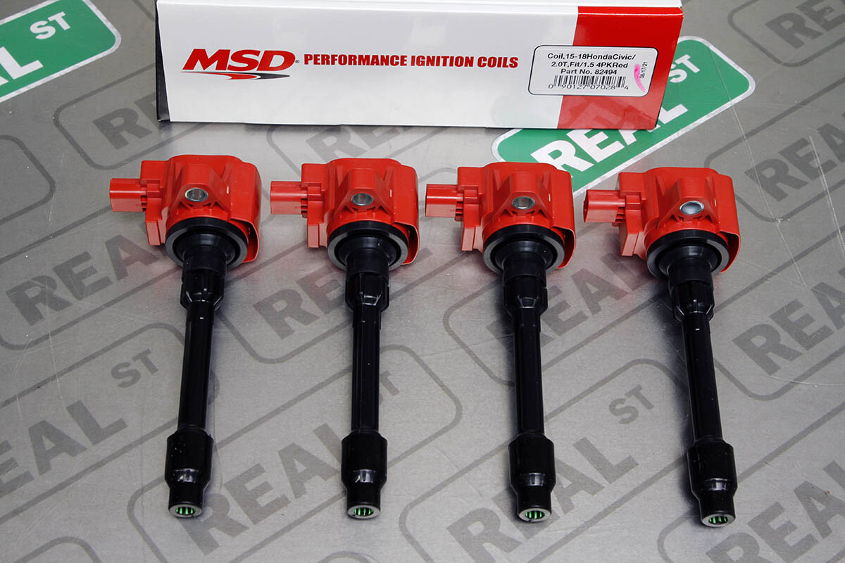 MSD Blaster Series Ignition Coils Set Civic Type R 17-20 K20C1