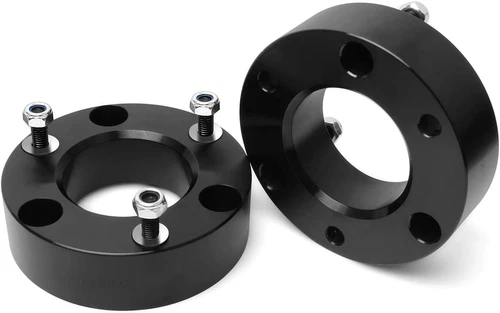 Front Leveling Lift Kit Strut Spacers Compatible for 2007-2021 Chevy Silverado 1