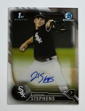 2016 Bowman Chrome #BCAP-JOS Jordan Stephens Auto AR59