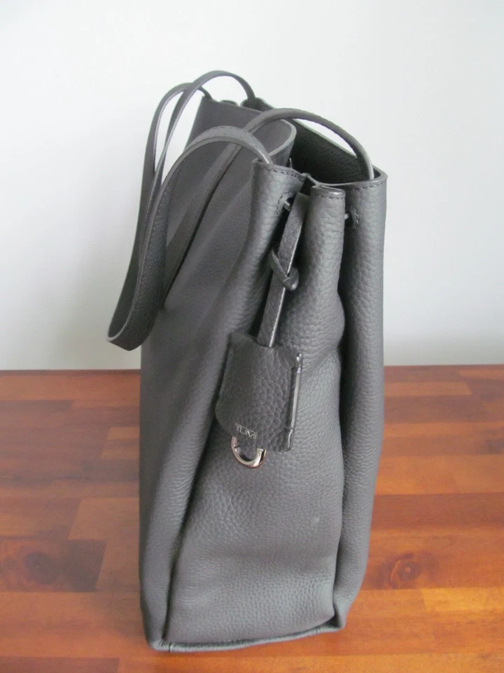 TUMI Limited Edition Georgica Women's Embossed Leather Casual Travel Tote, NWT - Image 4 of 4