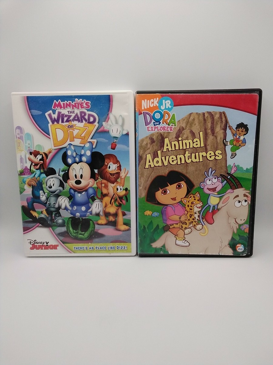 MINNIE'S THE WIZARD OF DIZZ + DORA THE EXPLORER ANIMAL ADVENTURES