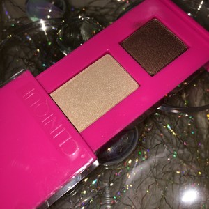 New~Clinique Like Mink All About Shadow Duo 01 & High Impact Black Mascara•