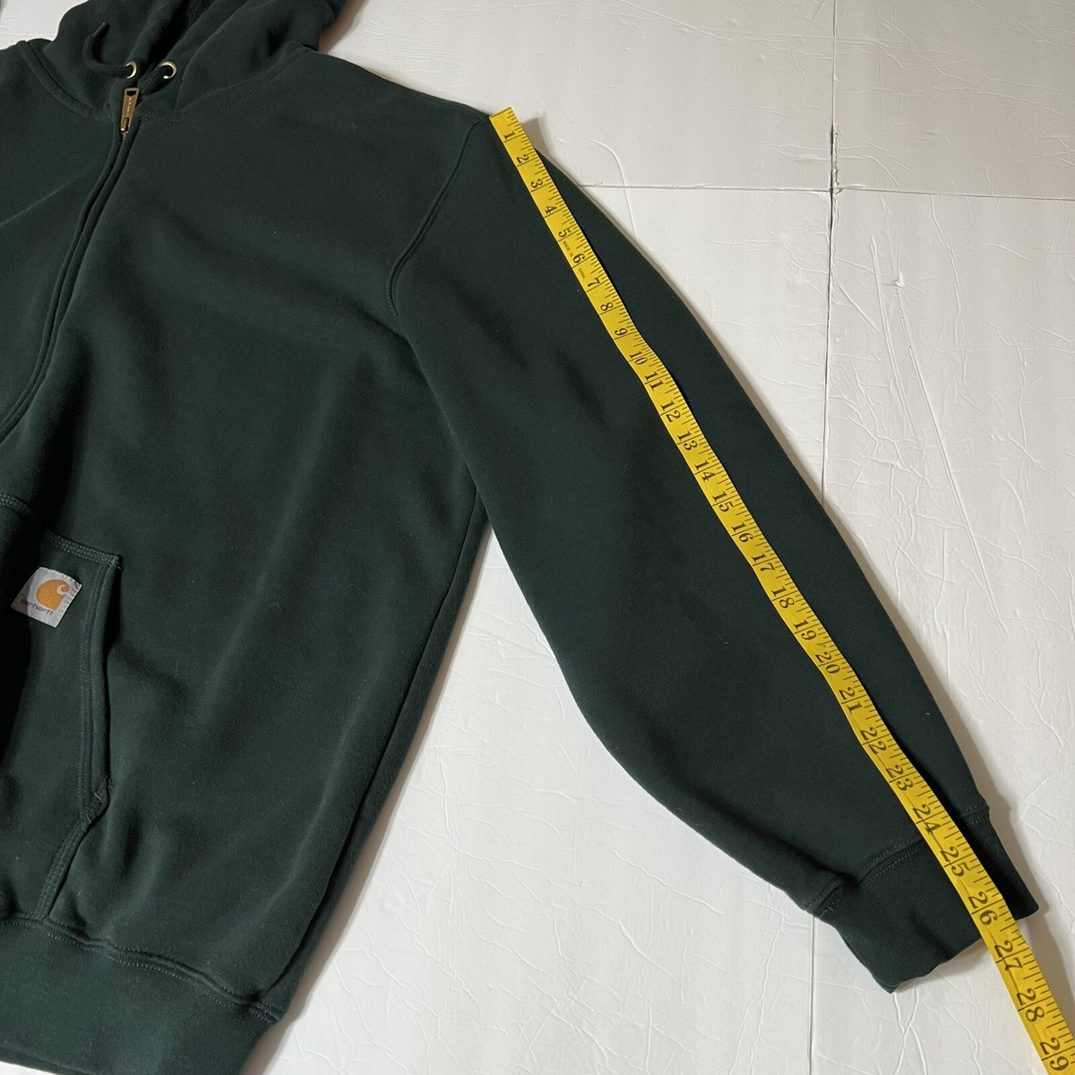 Carhartt Original Fit Zip Hoodie Size 2XL Forest Green | eBay