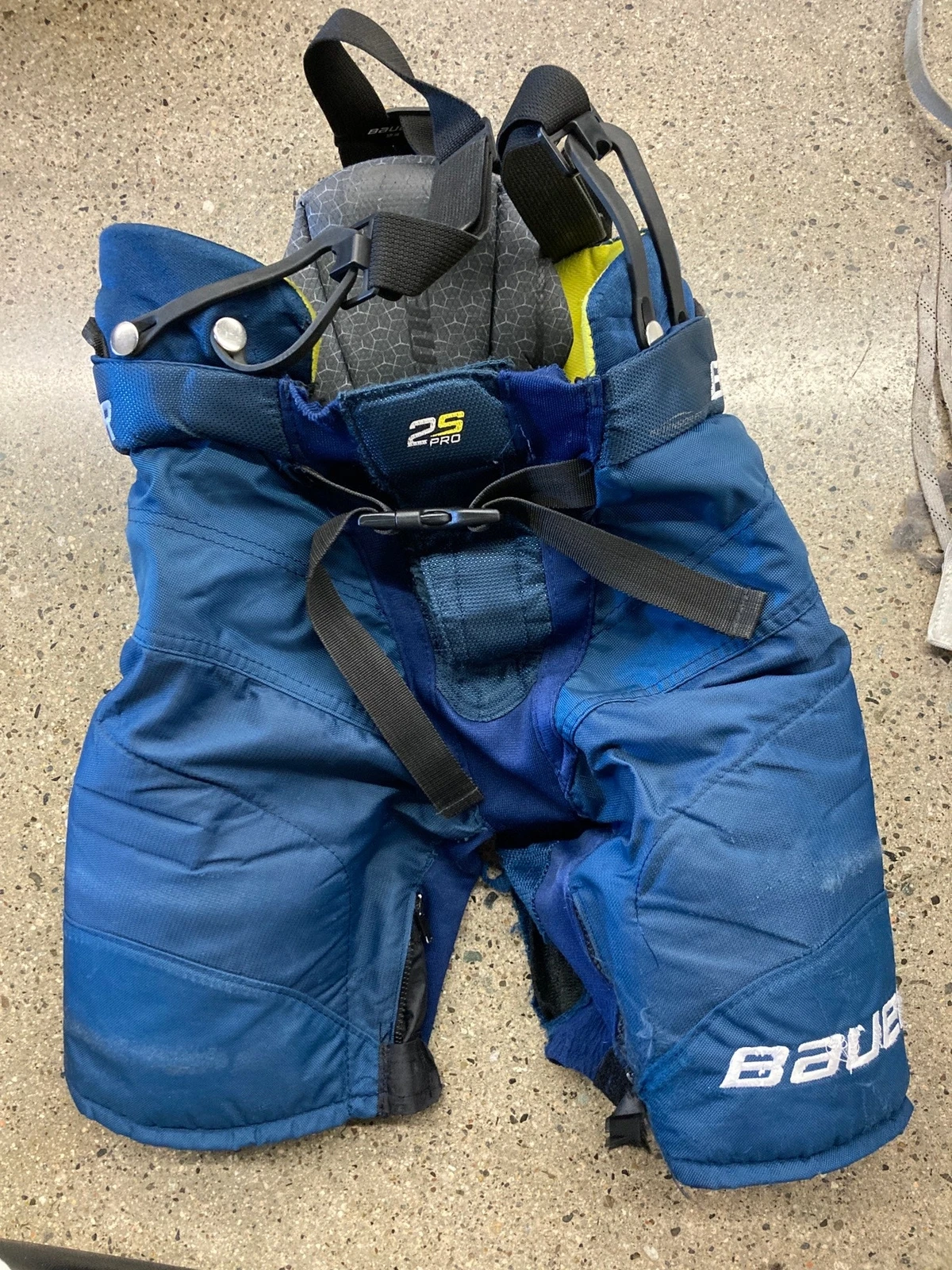 Pantalon de hockey professionnel Bauer Supreme 2s   Junior Medium   TROU
