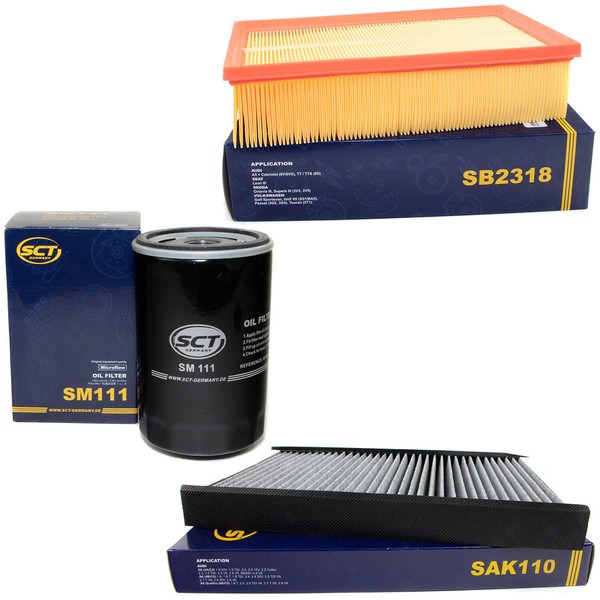 Inspektionspaket Filterset SCT FüR Audi A6 Avant 2.0 2.6 2.8 140 150 174 230 PS-image