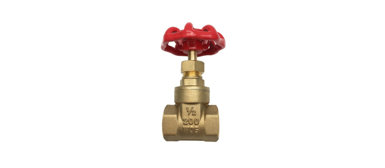1 in. FIP x FIP Heavy Pattern Brass Threaded Gate Valve