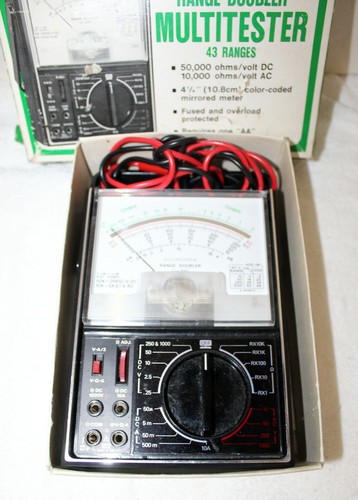 Micronta 22-204c Range Doubler Multi-tester 43 Ranges 50,000 Ohms/Volts - In Box - Picture 9 of 12
