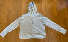 VUORI HALO ESSENTIAL HOODIE WOMEN'S GREY HEATHER SIZE S