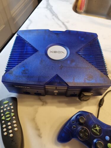 Microsoft Xbox Console Ice Blue Pal Region With Preloaded Games - Picture 2 of 11