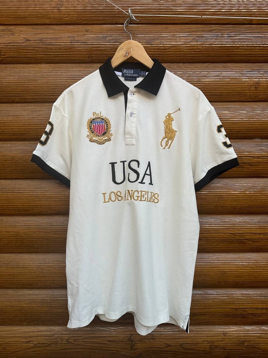 トップス Polo Ralph Lauren Los Angeles Chief Keef Polo Ralph Lauren Los Angeles USA #3 Polo Shirt Chief Keef