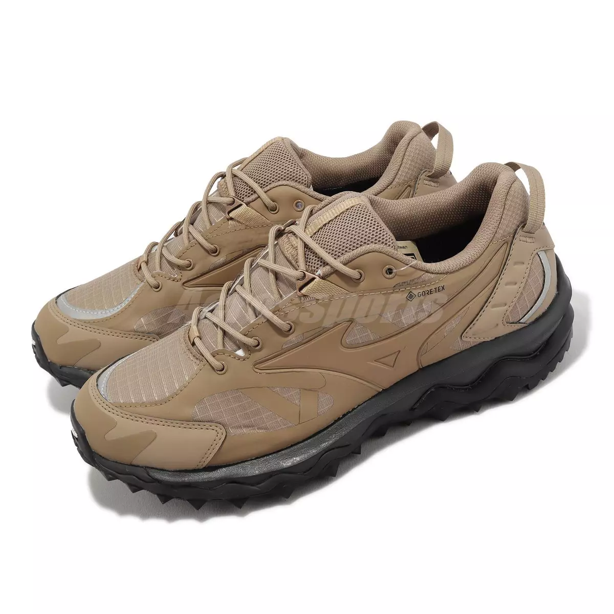Mizuno Wave Mujin TL GTX Gore-Tex Michelin Camel Men Trail Casual Mizuno Wave Mujin TL GTX Gore-Tex Michelin Camel Men Trail Casual