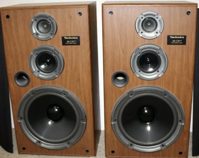 technics 3 way speakers