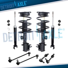 Front Struts Spring Rear Shock Absorbers Sway Bar for 2009 - 2014 Nissan Maxima