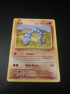 onix pokemon card 61/108 price - XY Evolutions - (Reverse Holo) - Colorless Artist Pokemon XY Evolutions Onix Common