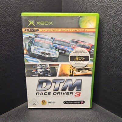 Xbox DTM Race Driver 3   Zustand Gut   Ink. Anleitung & Xbox Live Code   OVP  