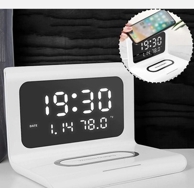 Innovative Multifunctional Digital LED Desktop Alarm Clock With Thermometer