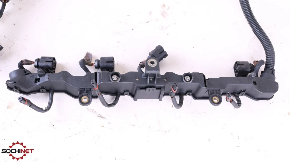 Жгут проводов для топливной форсунки двигателя от оригинального производителя 2009-2015 BMW 750LI F01 F02 4,4 л V8 - Изображение 4 из 4