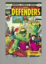 The Defenders #22 [Marvel,1975] VF+ 8.5 1st Son of the Serpent appearance