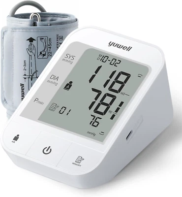 Yuwell Blood Pressure Monitor, Extra Large Upper Arm Cuff, Digital Blood for Arm