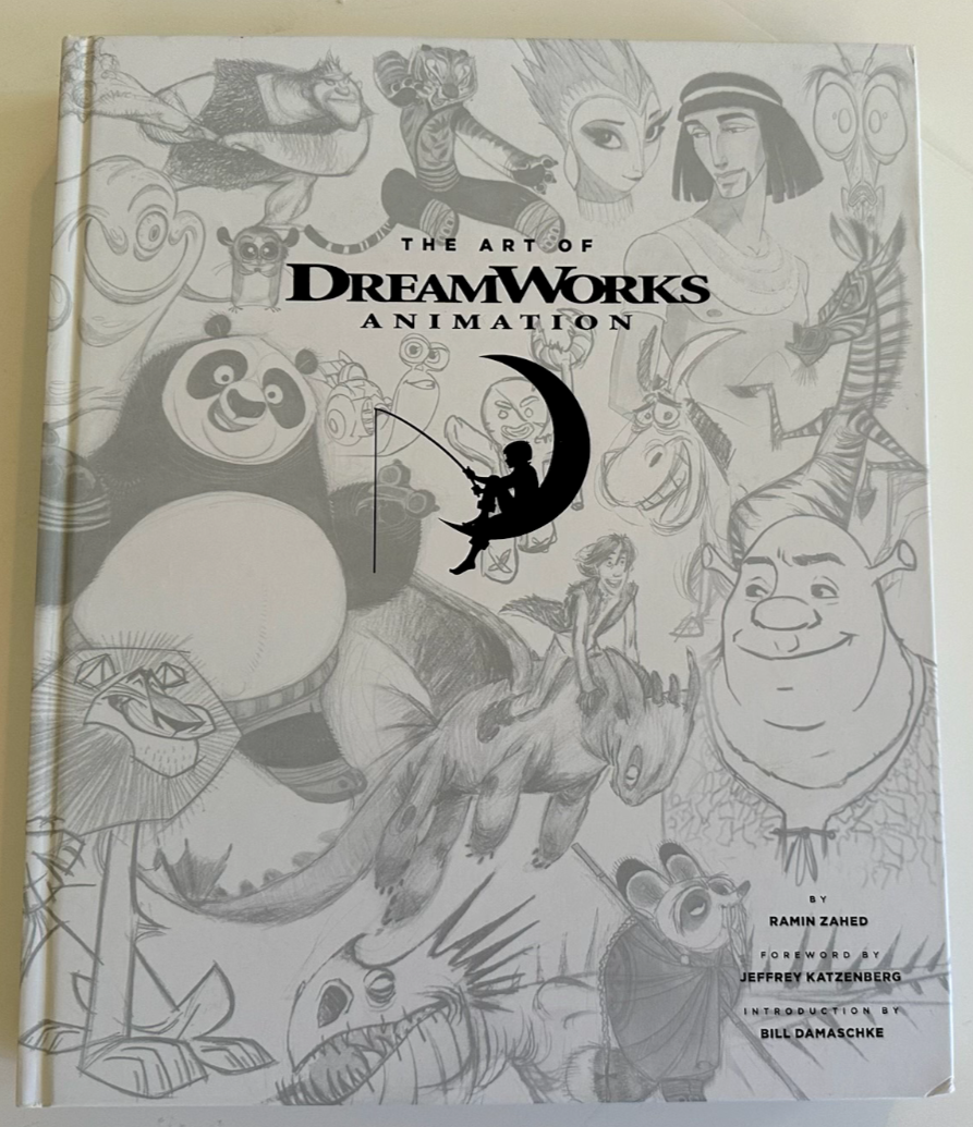 SIGNED BY Jeffrey Katzenberg Art of DreamWorks Animation Ramin