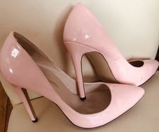 Damen High Heels Lack 37 Altrosa Marke Loslandifen Absatz 11 cm BLICKFANG!