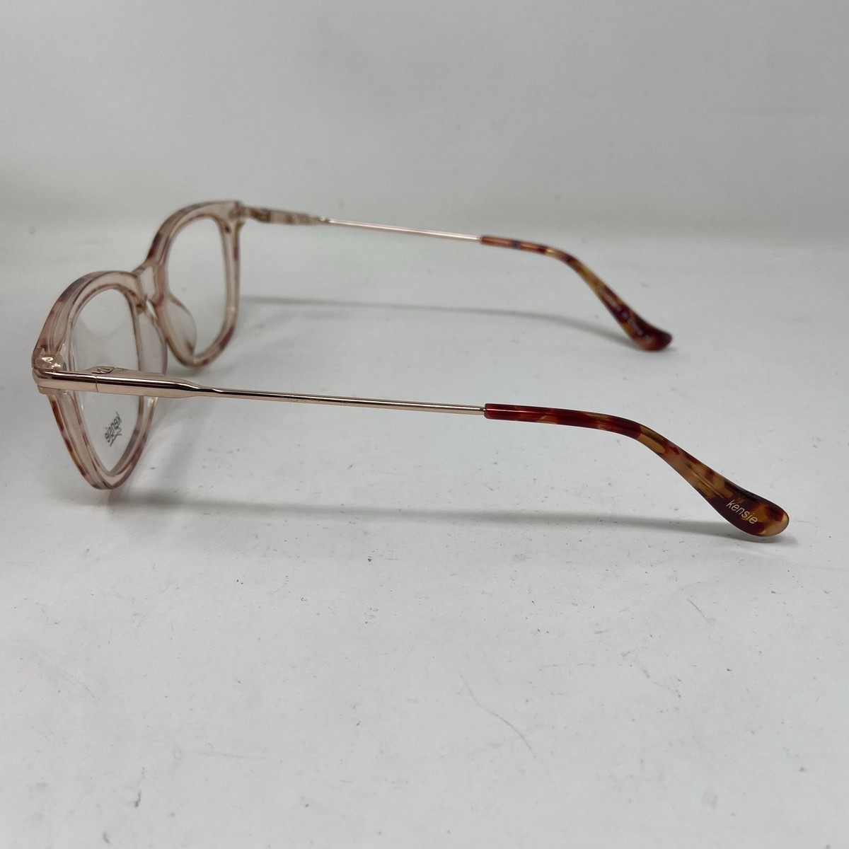 KENSIE Eyewear IRONIC 51-17-135 Rose Gold Clear Flex Hinge XT51 | eBay