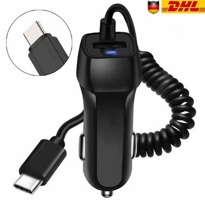 Auto Ladegerät für Apple iPhone 17 16 16e 15 Air Plus Pro Max Ladekabel USB-C