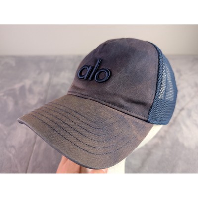 Women\'s Navy Distressed Mesh Back Adjustable Classic Comfortable Baseball Cap Women main image 3