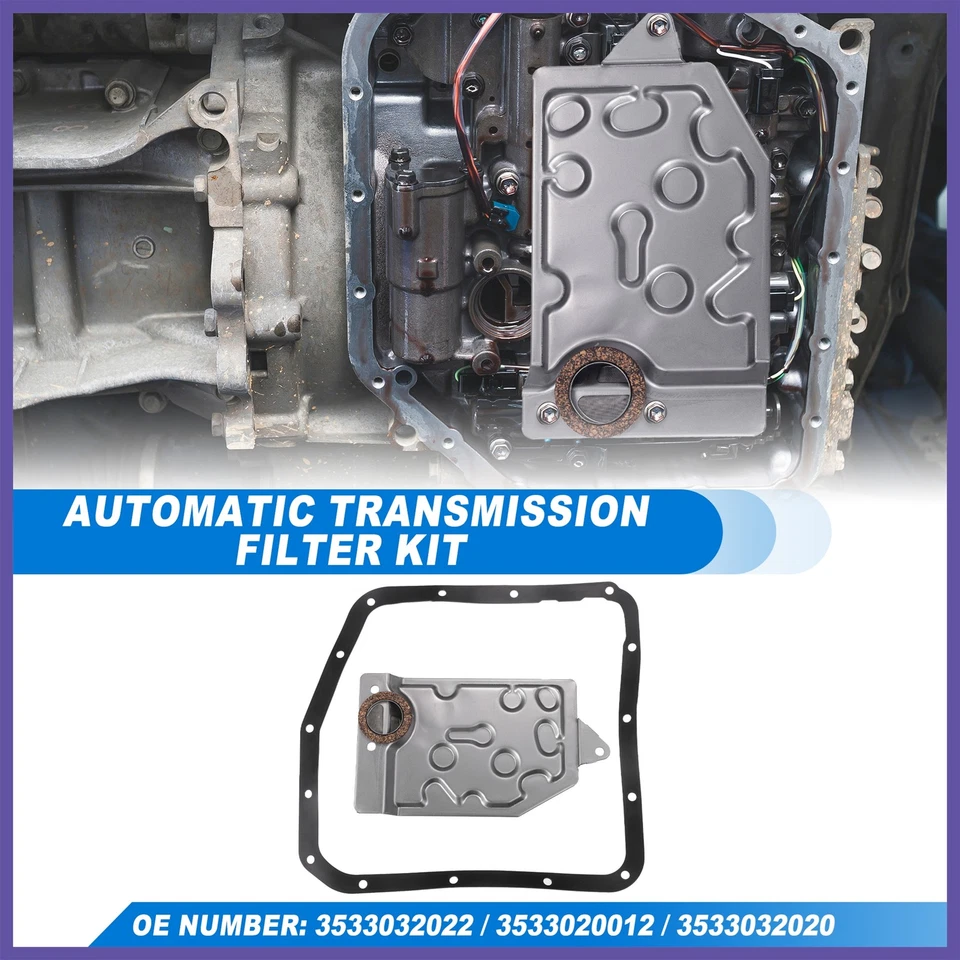 Automatic Transmission Filter Kit Filter Oil Pan Gasket Kit for Toyota Corolla - Изображение 2 из 4