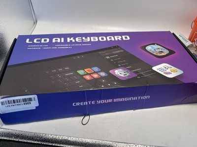 VSDinside K1 Pro 87-Key RGB Mechanical AI Keyboard - Black - Keyboard Only