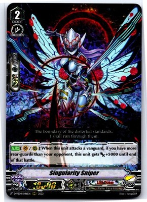 SINGULARITY SNIPER D-VS04/046EN TRIPLE RARE CARDFIGHT!! VANGUARD MP