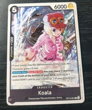 One Piece CCG Koala Carrying On His Will C Card OP13-081 NM
