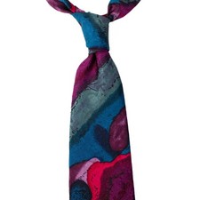 J. Garcia Silk Tie Mens Collector’s Edition Art Resort Club Event Made In USA