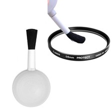 Air Dust Blower and Soft Brush for Digital Camera Lenses, LCD Black, Grey