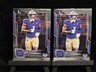 2) 2025 Topps Bowman University Chrome Jonah Coleman #18 1st Bowman