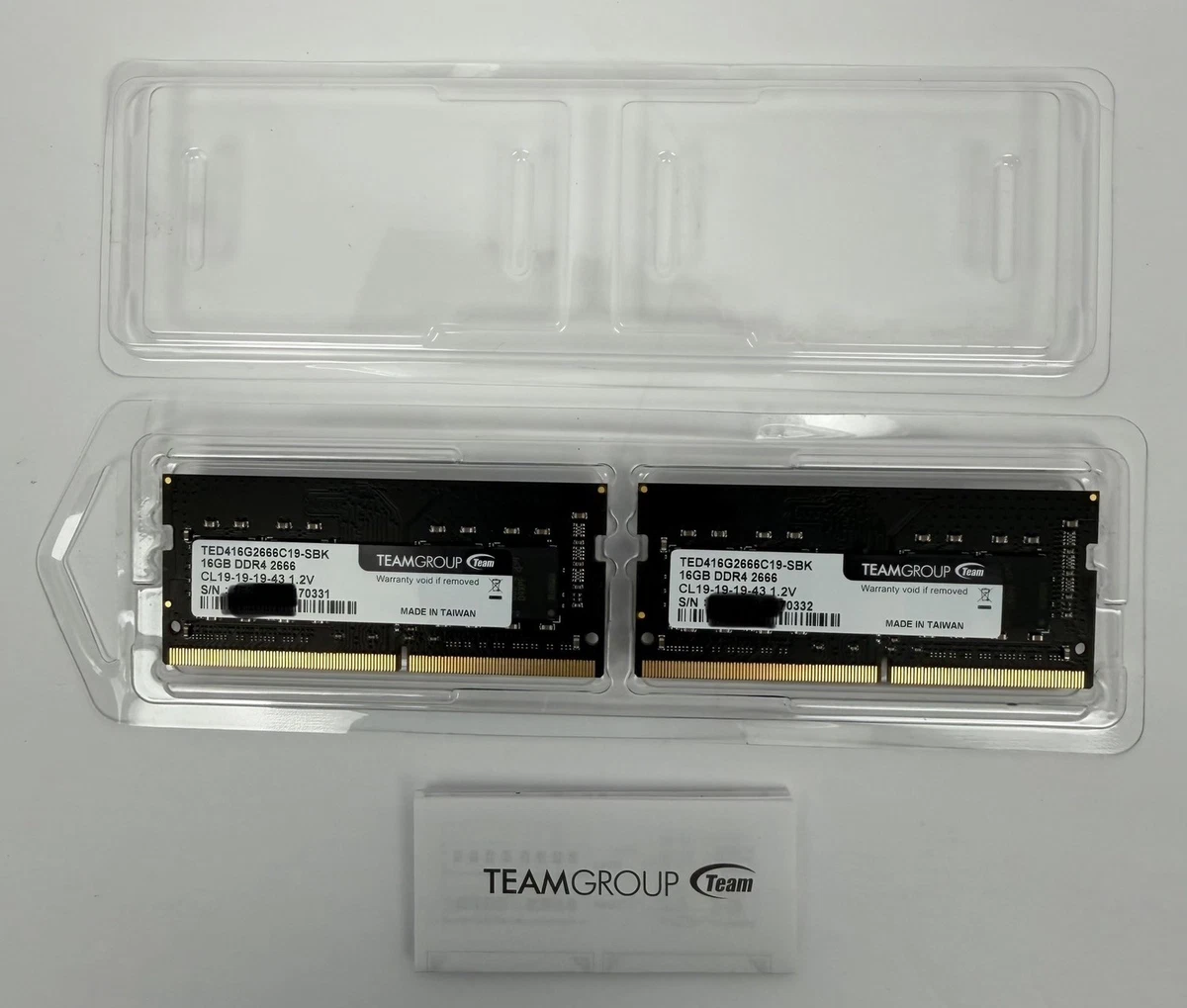 Team Group DDR4 SDRAM 16 GB Total Capacity Memory (RAM) for sale