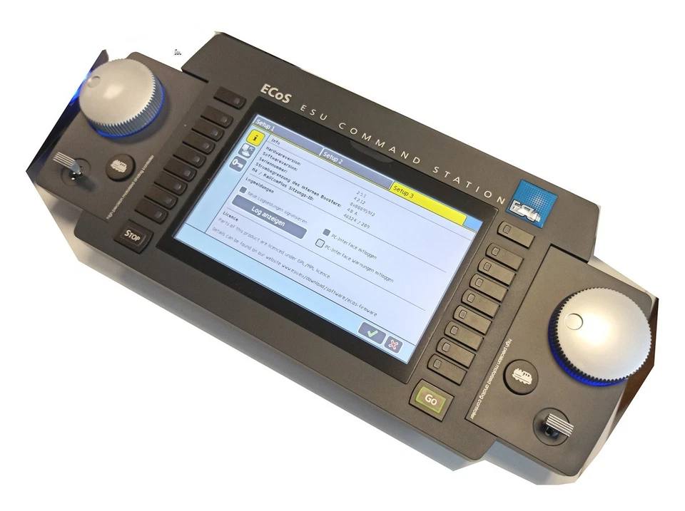 ESU Electronic 50220 Ecos 2.5 Centre 6A, With Display A Colours TFT Mens 7 Inch - Image 2 of 4