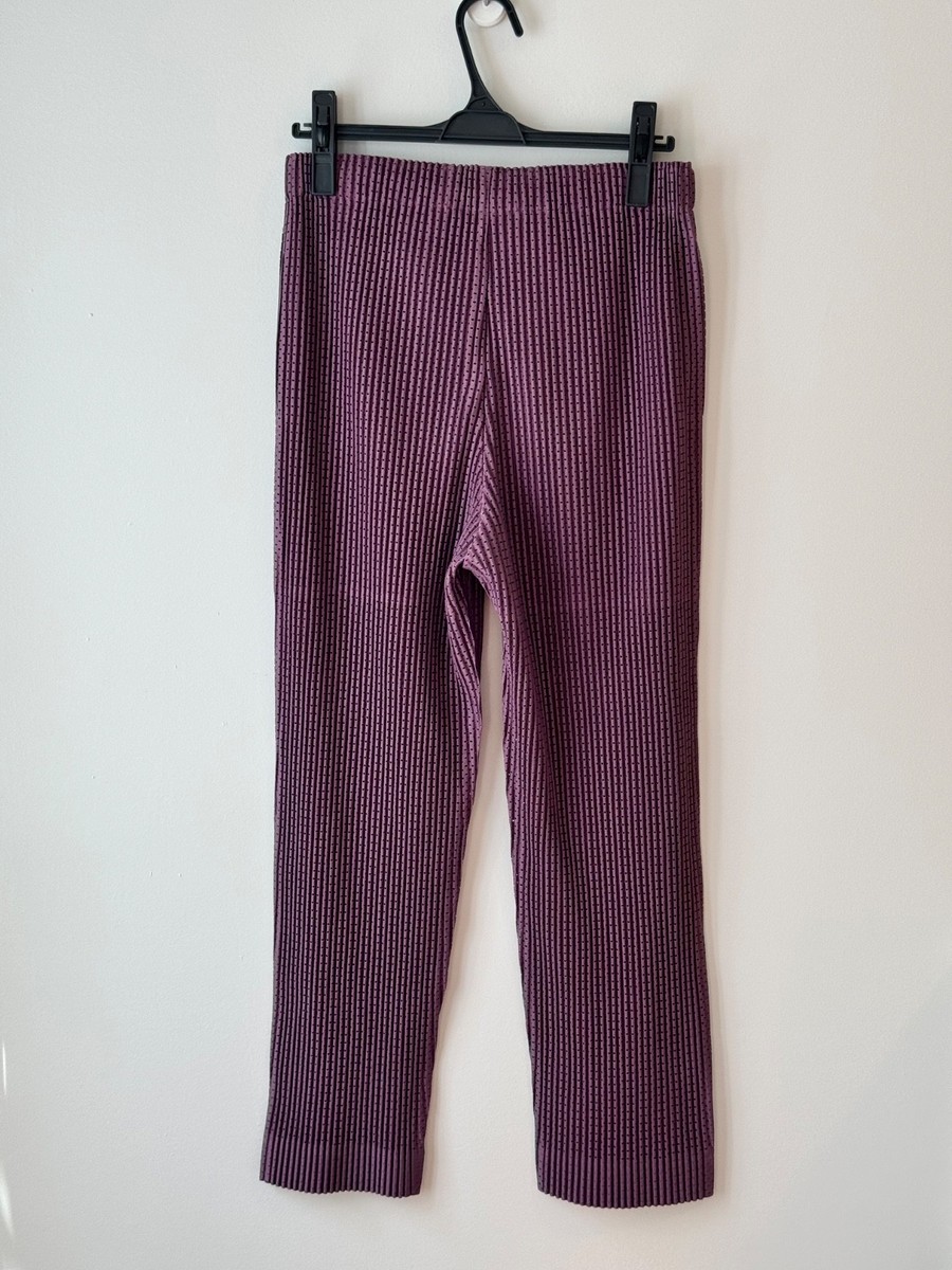issey miyake パンツ　パープル PLEATS PLEASE ISSEY MIYAKE - mego様専用 me ISSEY MIYAKE