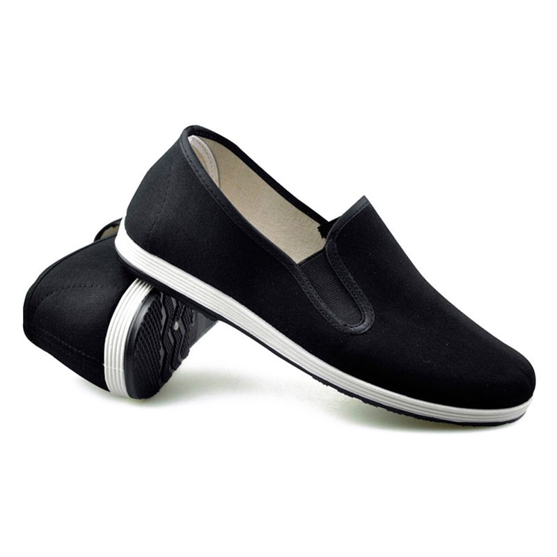 SAOLA Scarpe Kung Fu cinesi suola in gomma tai chi arti marziali pantofole stile cinese UK