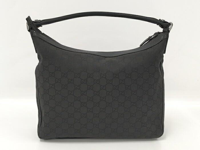 Gucci Nylon Handbag Black 293581 Used | eBay Gucci Nylon Handbag Black 293581 Used | eBay