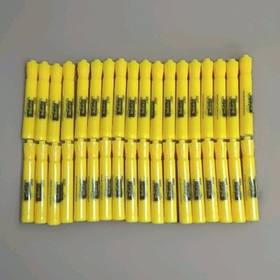 36 Yellow Chisel Tip Highlighter Markers New in Box (3 Boxes)  Ships FREE in USA