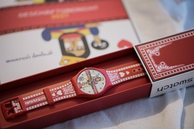 SWATCH+SHAREHOLDER SPECIAL 2022+SO32R100 LET'S JASS+FULL SET+NEU/NEW