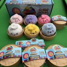 Cute Kawaii Dumpling Plush Keychain Bao Bun Soft Toy Bag Charm Random Colour UK